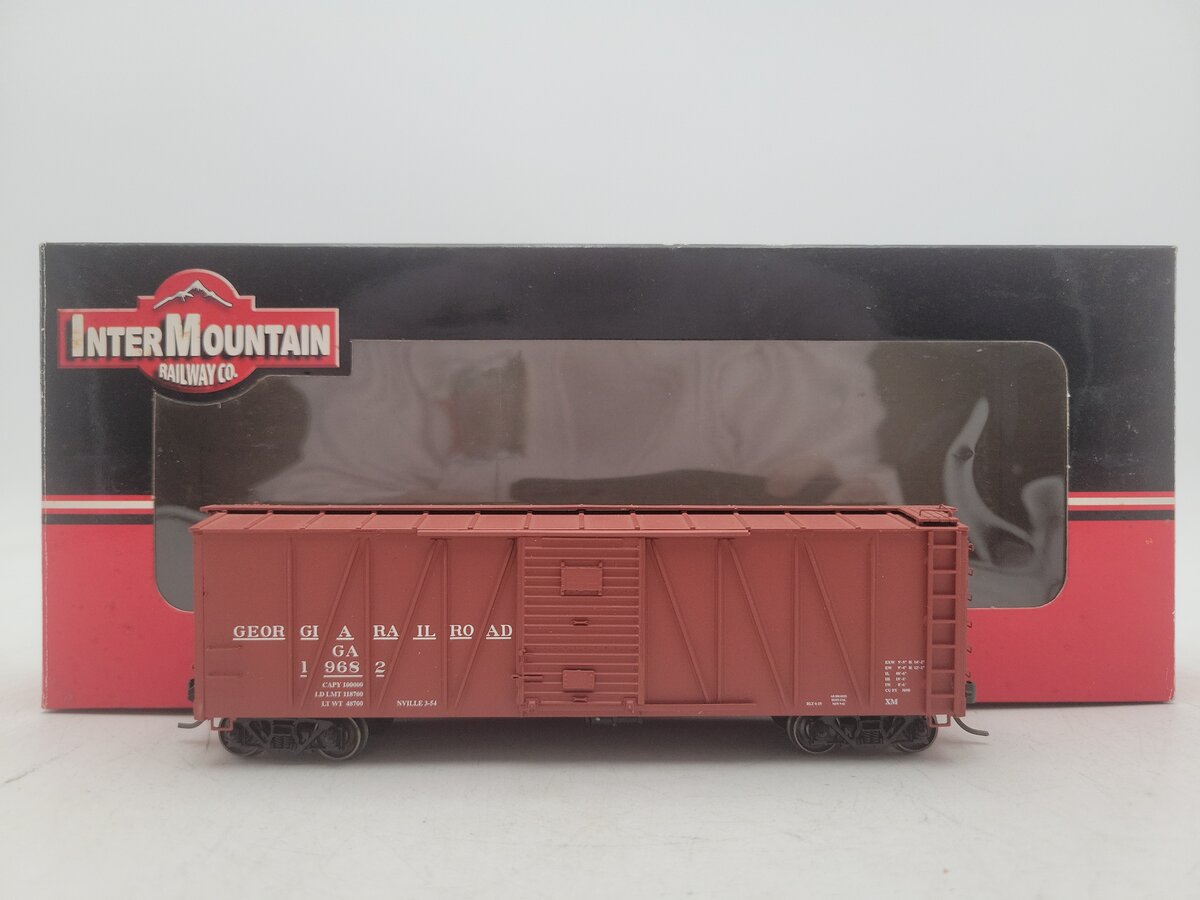 InterMountain T452602-03 HO Georgia Railroad Single Sheathed Boxcar #19682 EX/Box