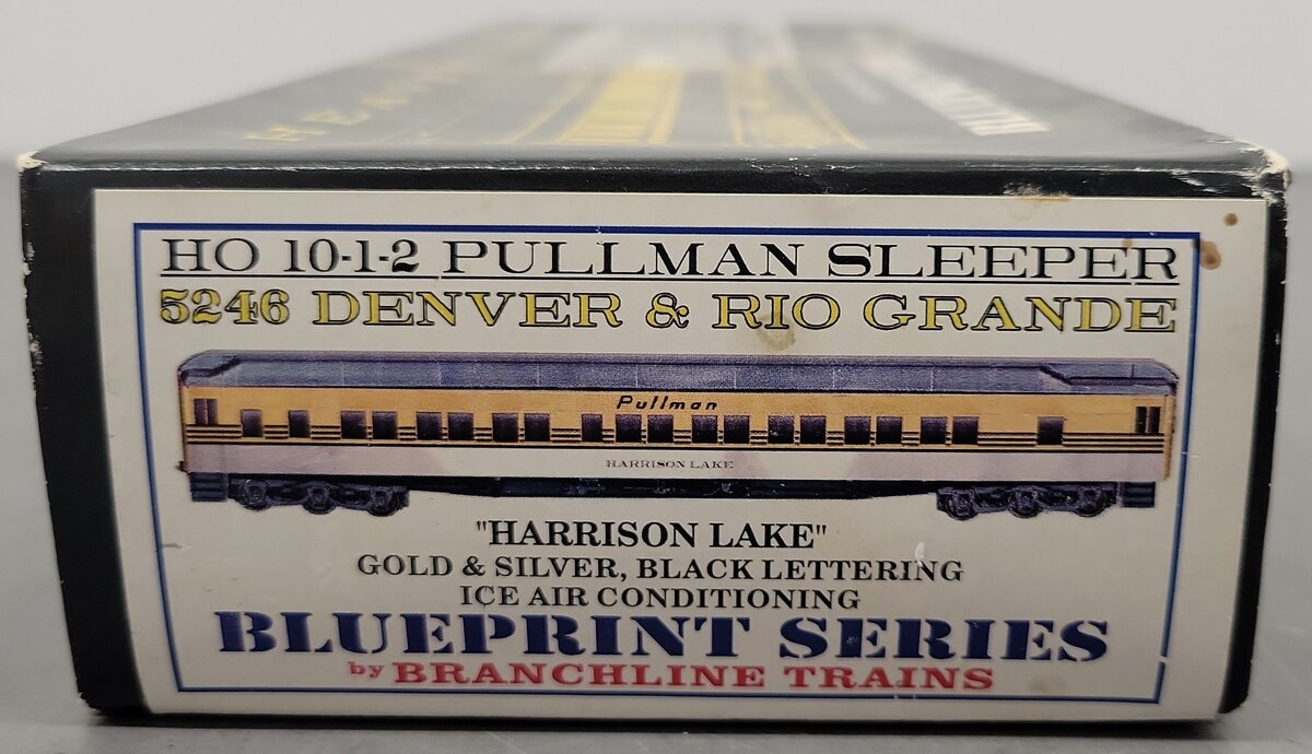 Branchline Trains 5246 Denver & Rio Grande 10-1-2 Sleeper Pullman EX/Box