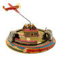Marx Vintage Tin Litho "Honeymoon Express" Wind-up Toy