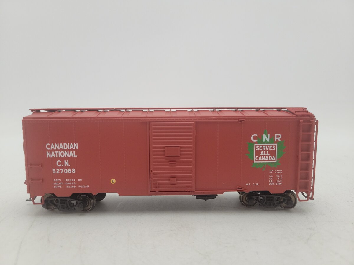 InterMountain 46801-17 HO Scale Canadian National AAR 40' Boxcar #527068 EX/Box