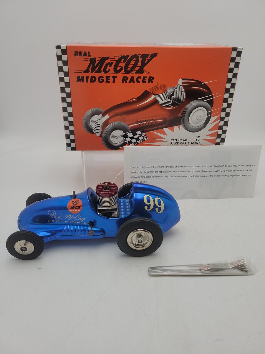 Nylint 2396 Real McCoy Midget Red Head Race Car Engine Limited Edition #1877 EX/Box