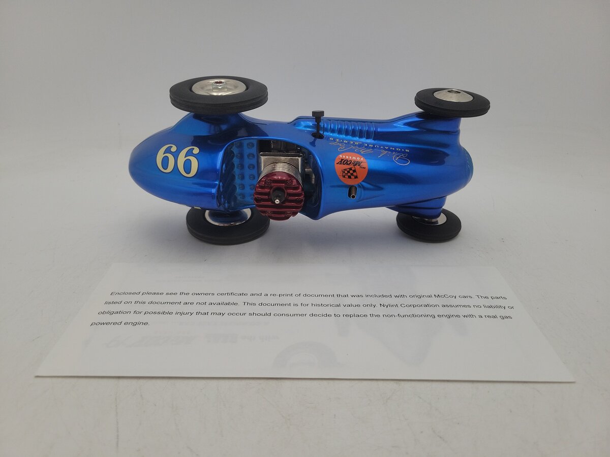 Nylint 2396 Real McCoy Midget Red Head Race Car Engine Limited Edition #1877 EX/Box