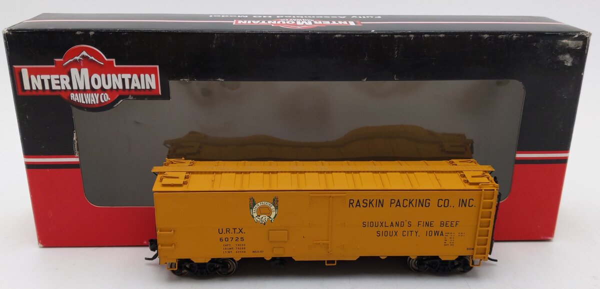 InterMountain 48404-03 HO Scale Raskin ART Reefer Car #60725 LN/Box