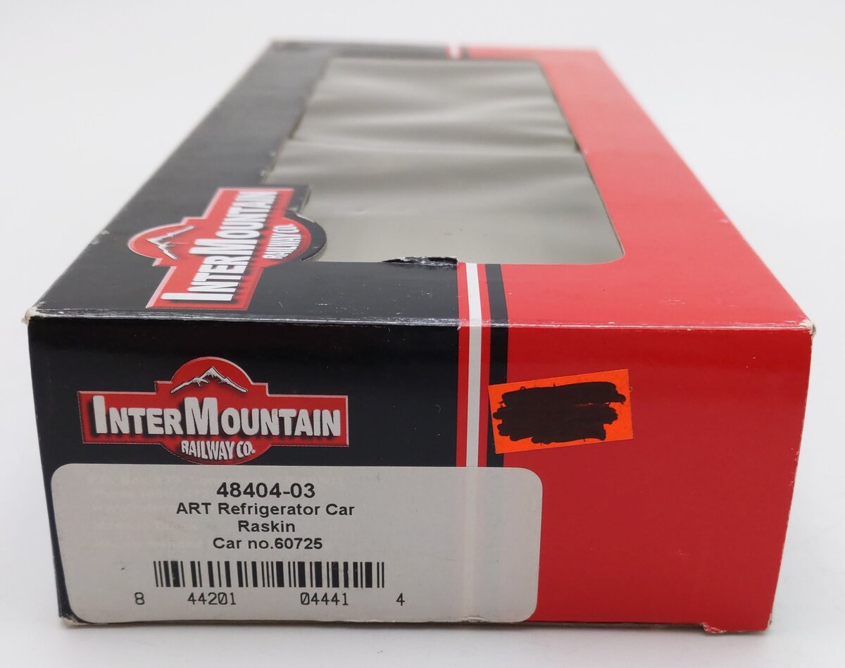 InterMountain 48404-03 HO Scale Raskin ART Reefer Car #60725 LN/Box