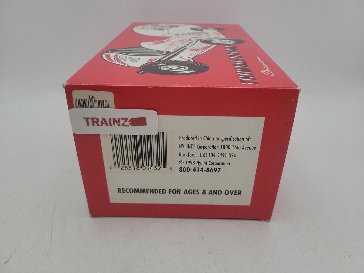 Nylint 0206 Chrome Thimble Drome Champion Race Car 2000 Millennium Limited Ed EX/Box