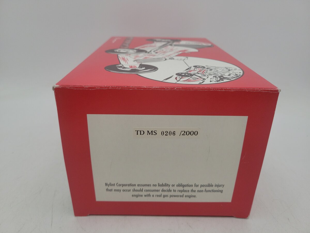 Nylint 0206 Chrome Thimble Drome Champion Race Car 2000 Millennium Limited Ed EX/Box