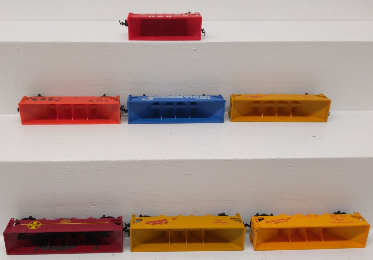HO Scale Assorted Hopper Cars #518125, #433165, #12856, #320, #518125 #62040 [7] EX