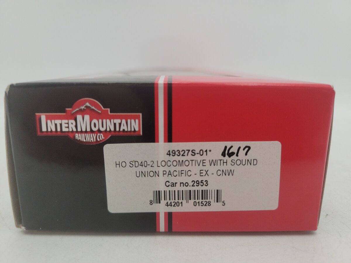 InterMountain 49327S-01 HO Union Pacific SD40-2 Diesel Locomotive #2953 w/Sound EX/Box