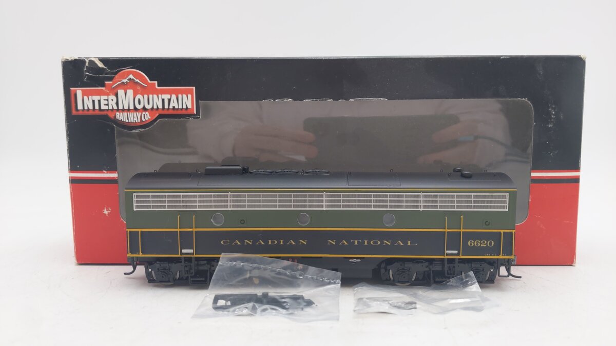InterMountain 49587S-04 HO Scale Canadian National Powered B Unit #6620 w/DCC EX/Box