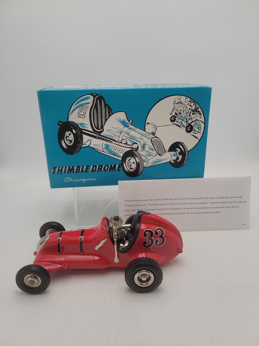 Nylint 0950 Red Thimble Drome Champion Midget Race Car #33 Limited Edition EX/Box