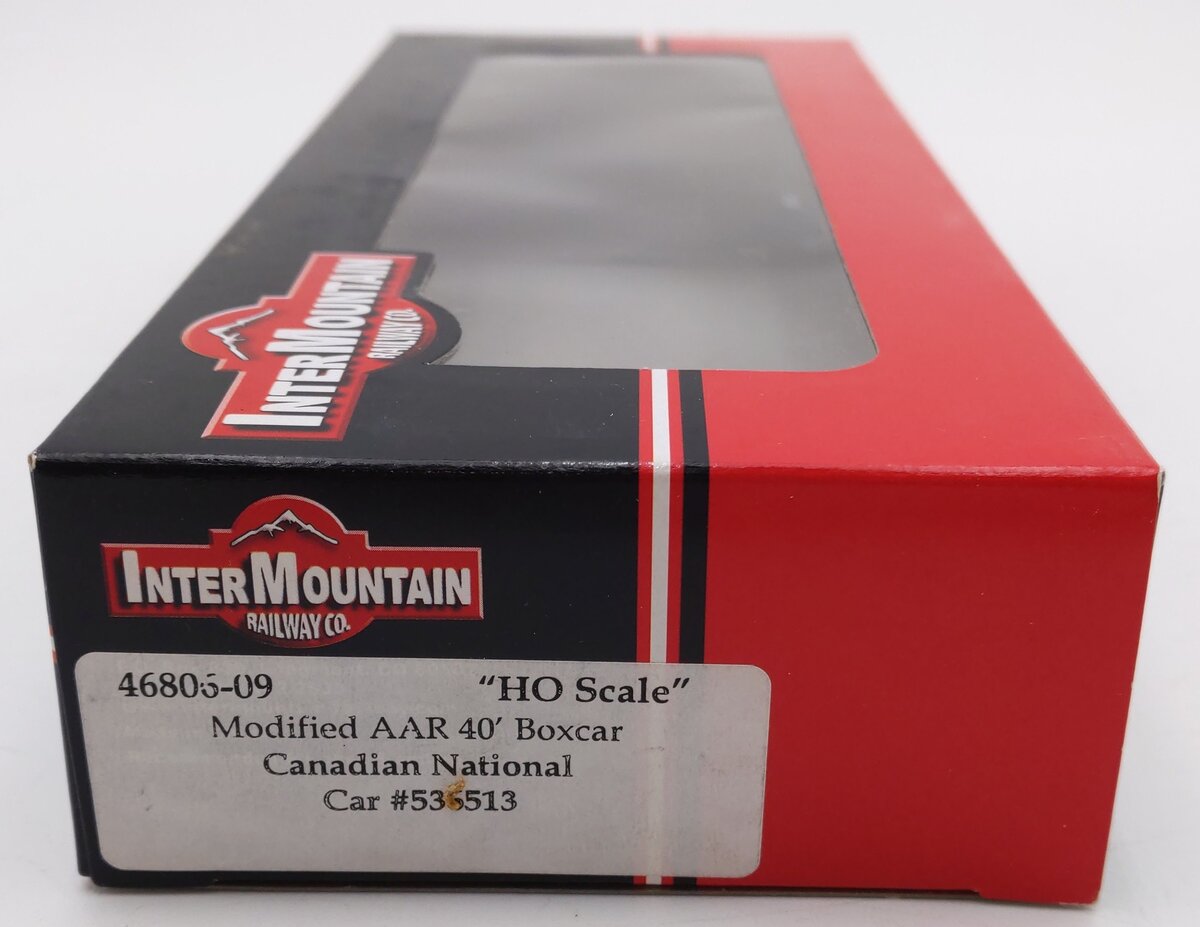 InterMountain 46806-09 HO Scale Canadian National AAR 40' Boxcar #536513 LN/Box
