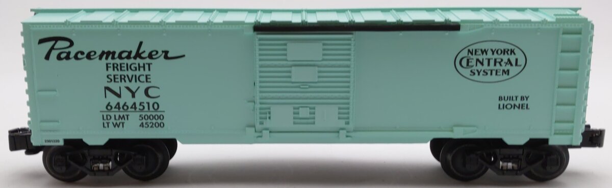 Lionel 6-29235 O Gauge New York City Pacemaker Boxcar #6464510 LN/Box