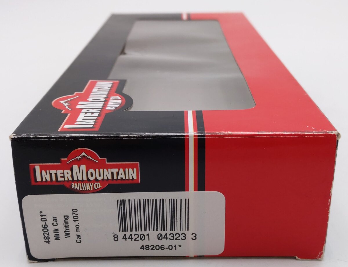 InterMountain 48206-01 HO Scale Whiting Company Milk Car #1070 EX/Box