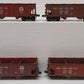 HO Scale BRASS CUSTOM Assorted Hopper Cars: 144140, 144402, 152163, 724306 [4]