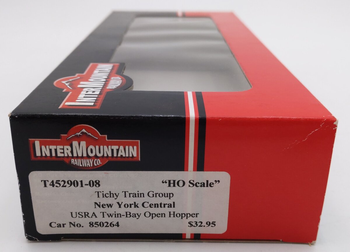 InterMountain T452901-08 HO Scale NYC URSA Twin-bay Open Hopper Car #850264 EX/Box