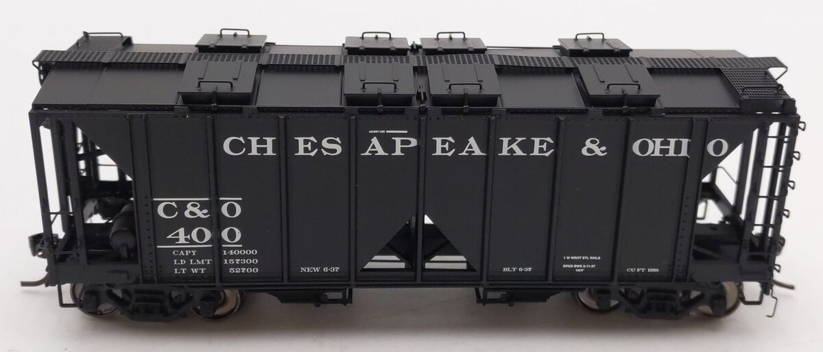 InterMountain 48601-01 HO Chesapeake & Ohio 1958 Cu Ft 2-Bay Hopper Car #400 LN/Box