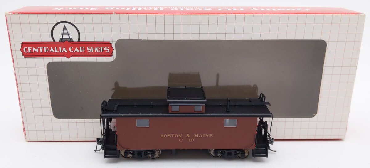 Centralia Car Shops CCS1220-04 HO Scale Boston & Maine NE-5 Caboose #C-10 LN/Box