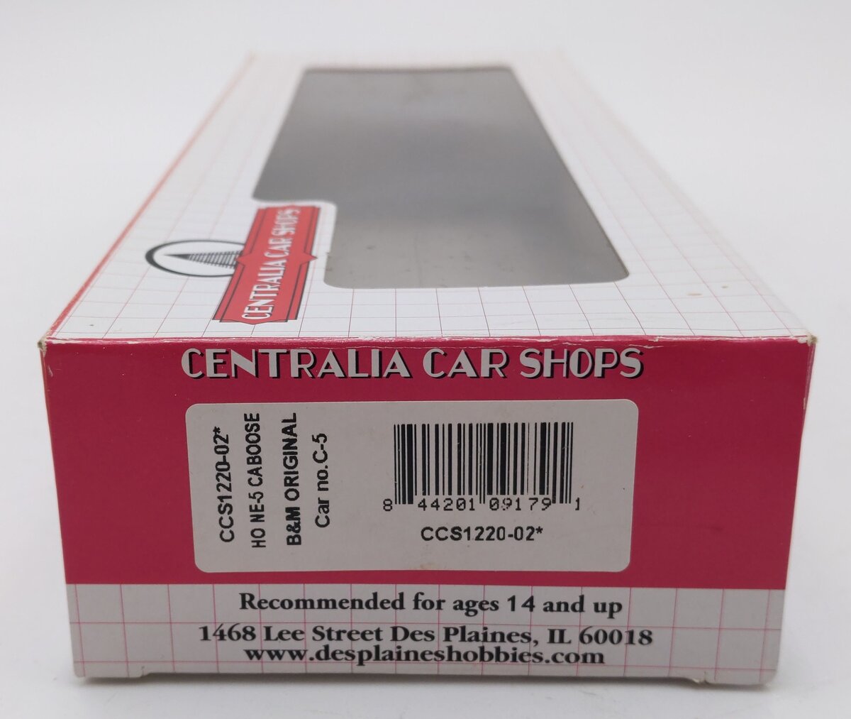 Centralia Car Shops CCS1220-02 HO Scale Boston & Maine NE-5 Caboose #C-5 LN/Box