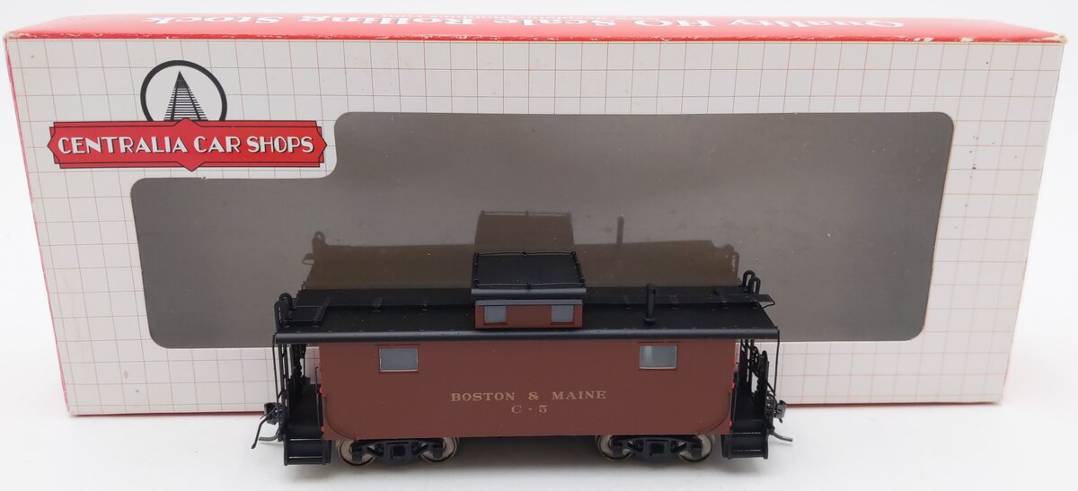 Centralia Car Shops CCS1220-02 HO Scale Boston & Maine NE-5 Caboose #C-5 LN/Box