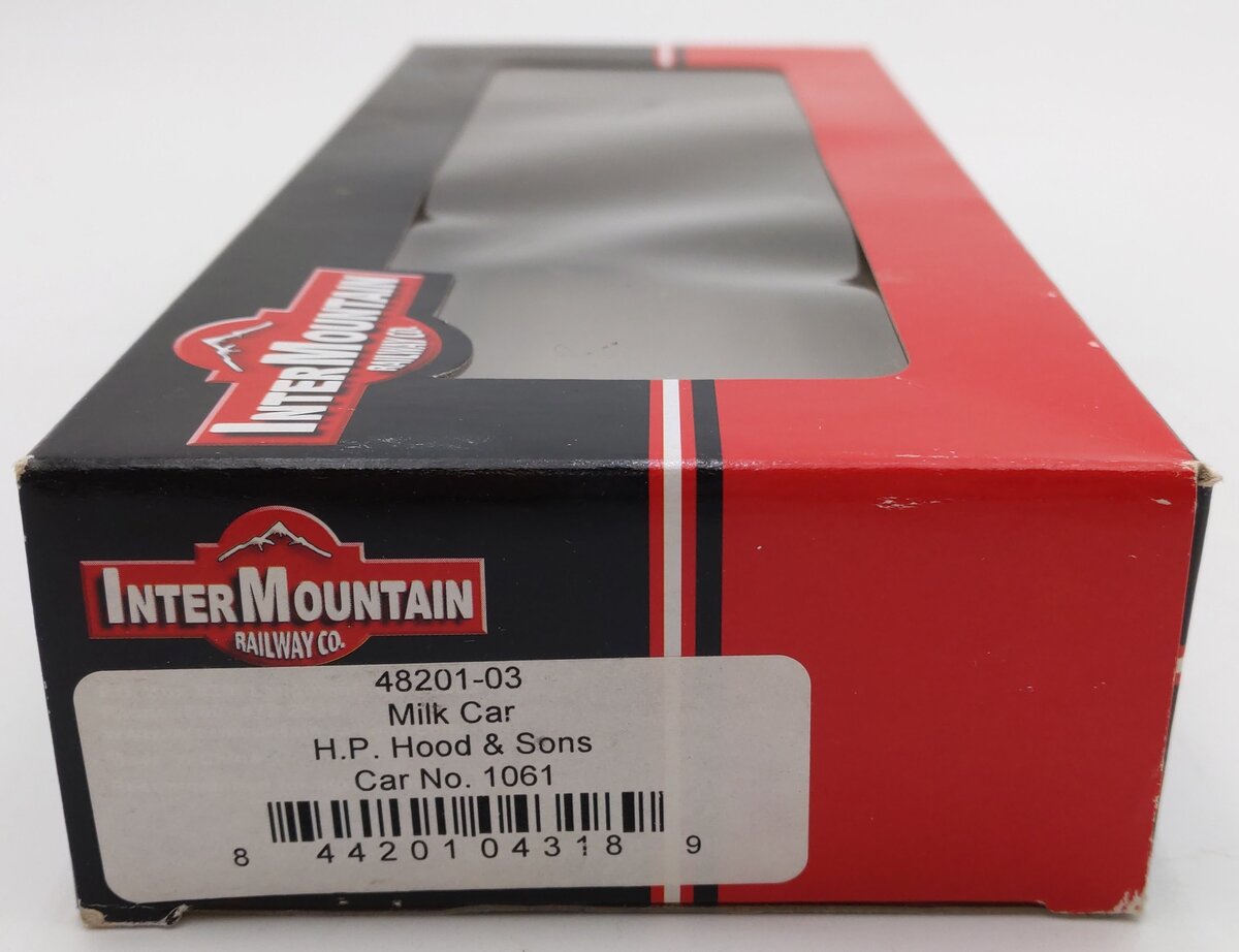 InterMountain 48201-03 HO Scale GPEX HP Hood & Sons Milk Car #1061 EX/Box