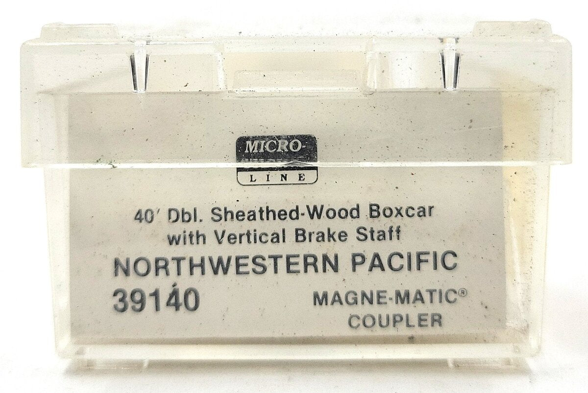 Micro-Trains 03910040 N Scale NWP 40' Single Door Double Sheathed Boxcar #1946 EX/Box