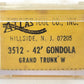 Atlas 3512 N Scale GT 42' Gondola w/ Load LN/Box