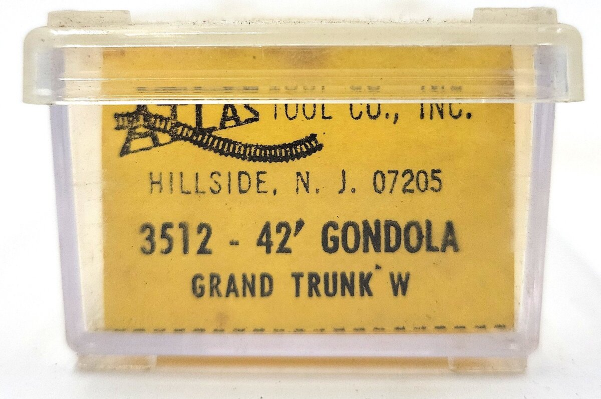 Atlas 3512 N Scale GT 42' Gondola w/ Load LN/Box