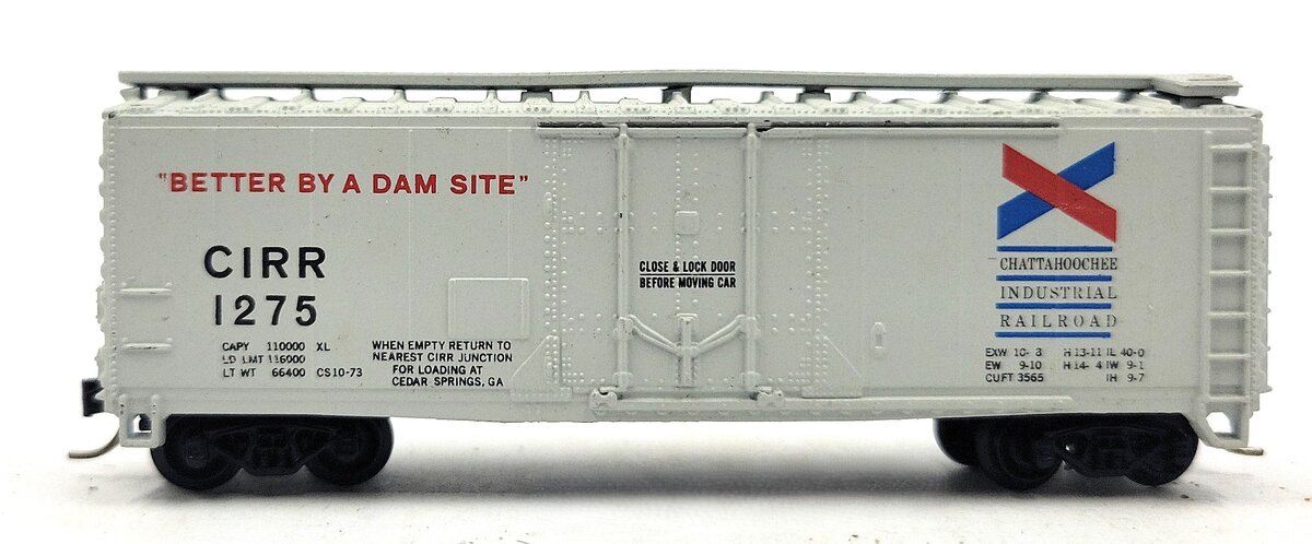 Atlas 3312 N Scale Chattahoochee Industrial 40' Steel Plug Door #1275 LN/Box