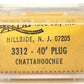 Atlas 3312 N Scale Chattahoochee Industrial 40' Steel Plug Door #1275 LN/Box