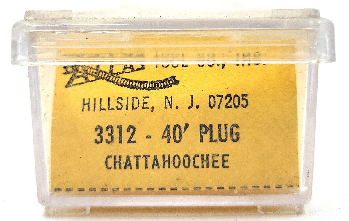 Atlas 3312 N Scale Chattahoochee Industrial 40' Steel Plug Door #1275 LN/Box