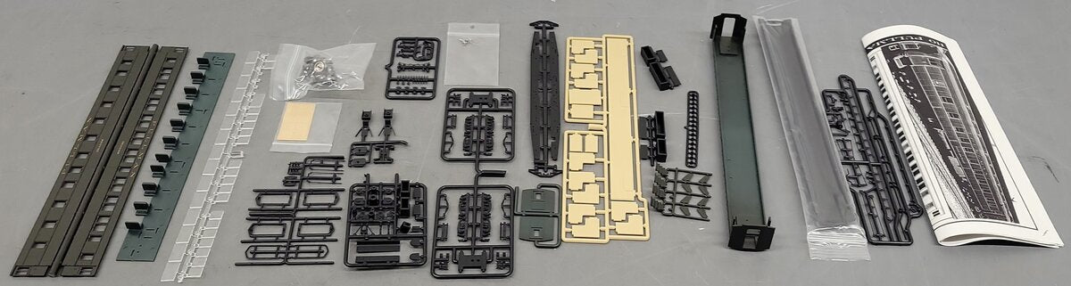 Branchline Trains 5602 HO Scale 6-3 Pullman Sleeper Brahms Kit EX/Box