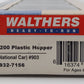 Walthers 932-7156 HO NCIX National 6200 Plastic Hopper Car #903 LN/Box