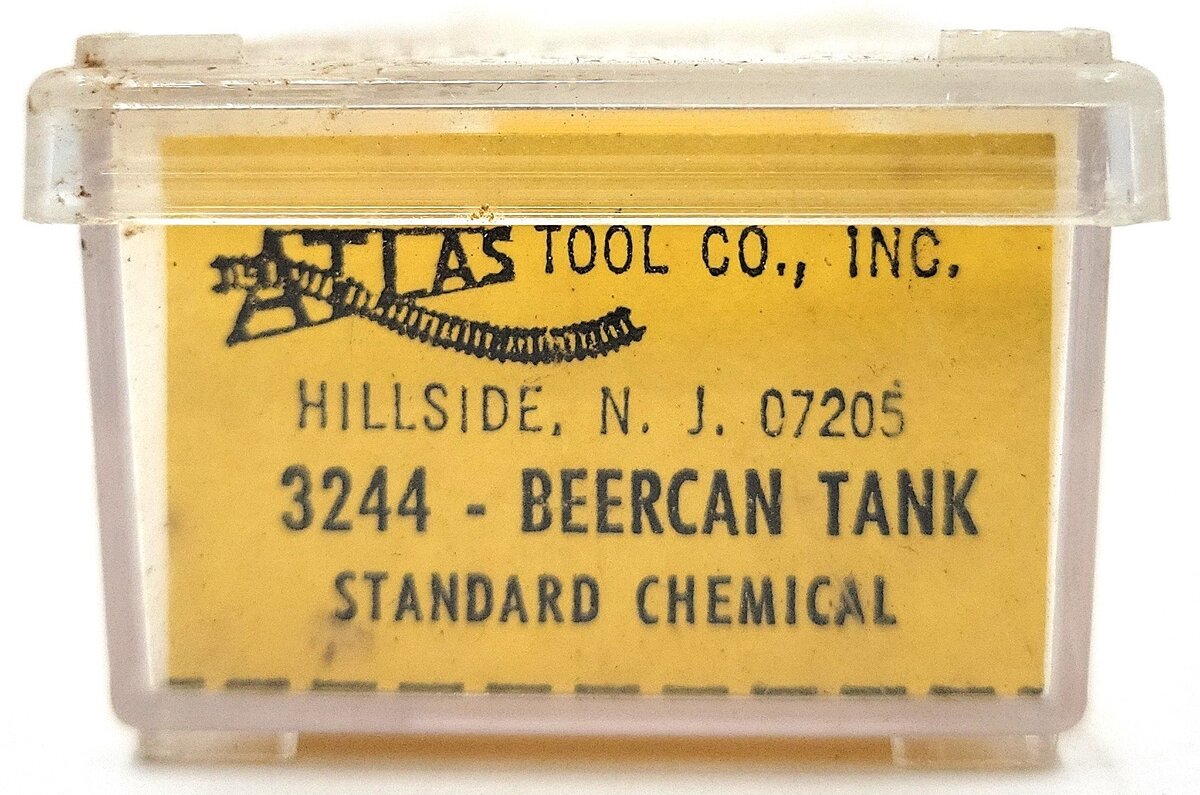 Atlas 3244 N Scale Standard Chemical Tank Car #510 EX/Box