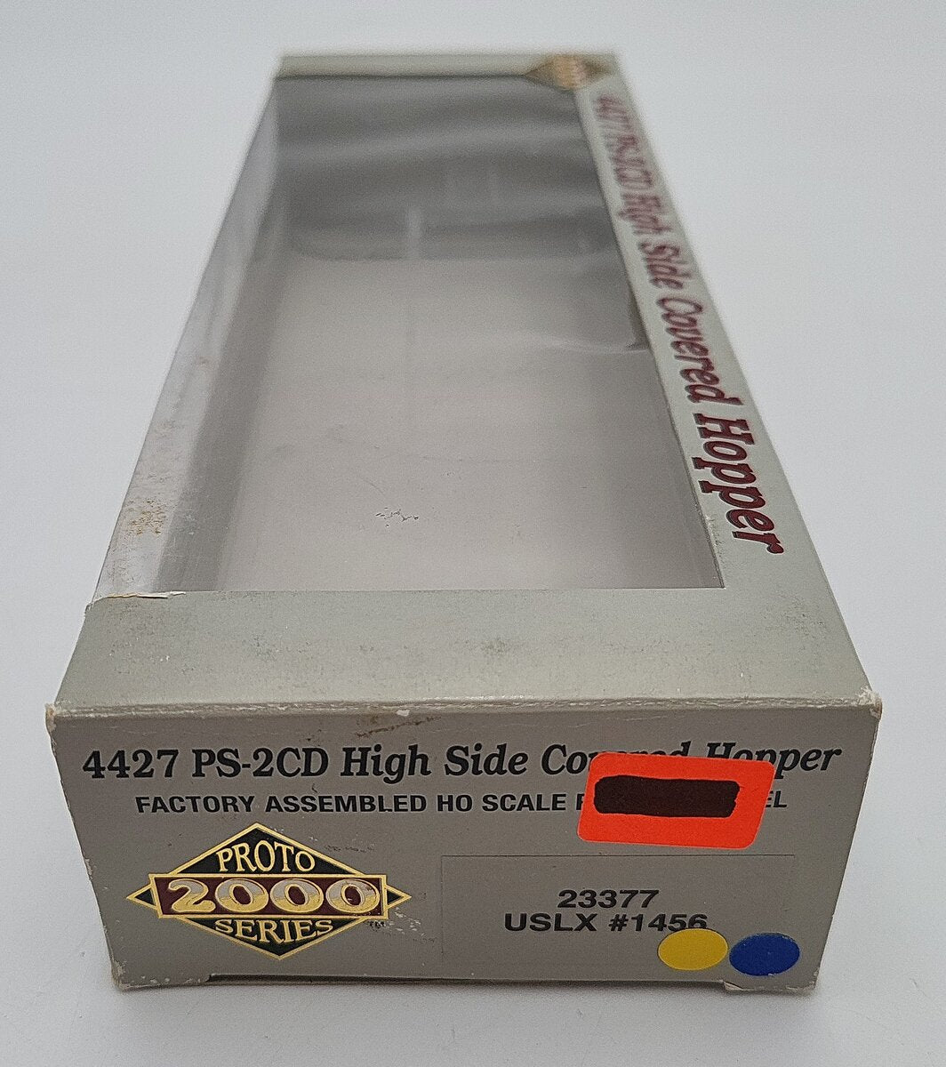 Proto 2000 23377 HO USLX PS-2CD High Side Covered Hopper #1456 LN/Box