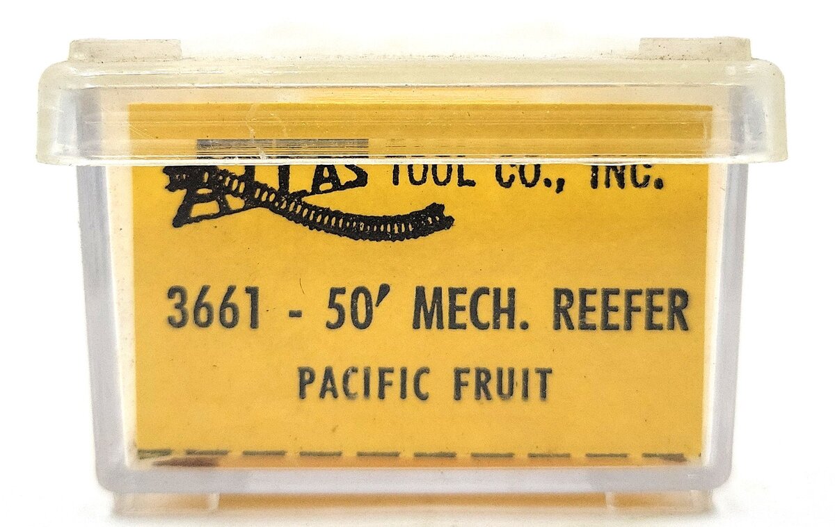 Atlas 3661 N Scale 50' Pacific Fruit Express Mechanical Reefer #300171 LN/Box