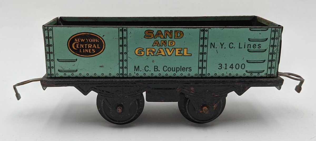 Hafner 31400 Vintage O Gauge NYC Sand and Gravel Gondola #31400 VG