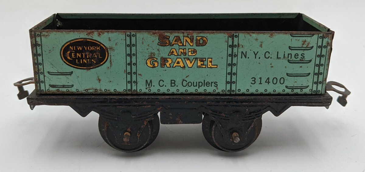 Hafner 31400 Vintage O Gauge NYC Sand and Gravel Gondola #31400 VG