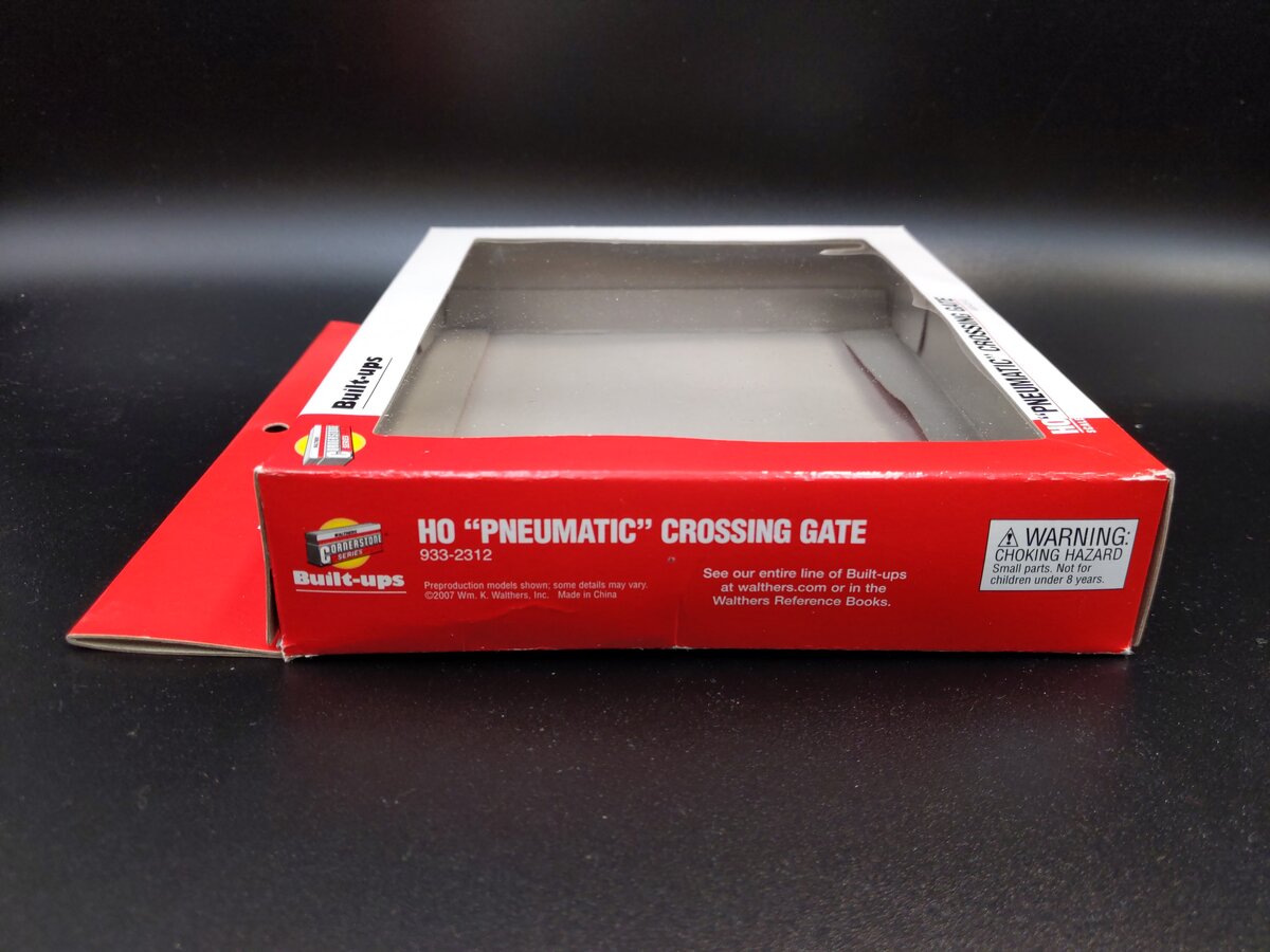 Walthers 933-2312 HO Scale Pneumatic Crossing Gate (Box of 2) EX/Box