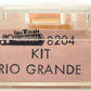 Roundhouse 8204 N Scale D&RGW High Cube Single Door Boxcar #61342 LN/Box