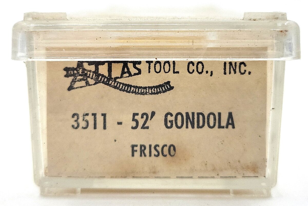 Atlas 3511 N Scale Frisco 42' Gondola w/ Custom Load #55086 EX/Box