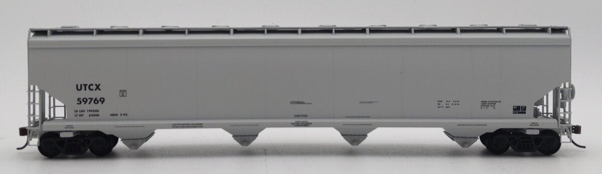 Walthers 932-7152 HO UTCX (Union Tank Car) National Plastic Hopper #59769 EX/Box