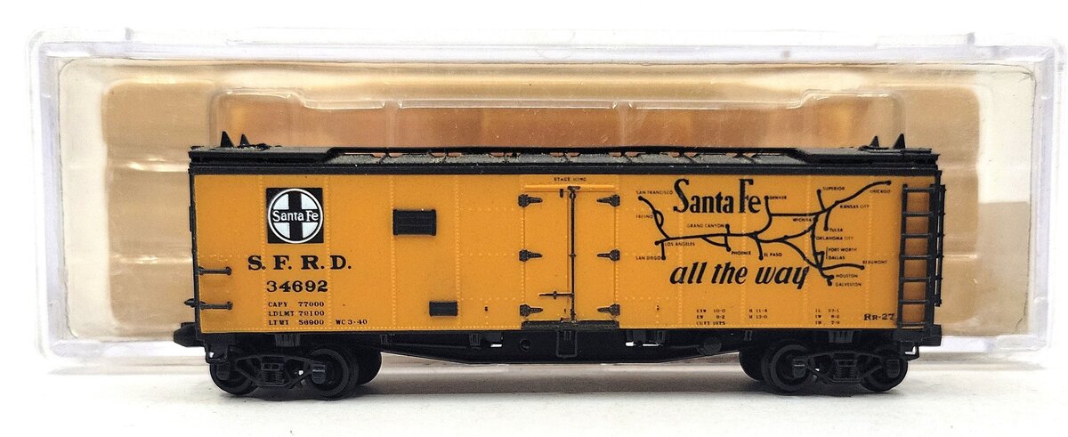 Tex-N-Rails 34692 N Scale Santa Fe 
