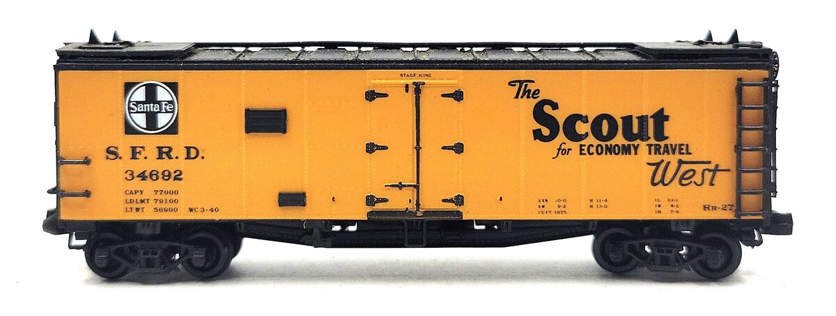 Tex-N-Rails 34692 N Scale Santa Fe 