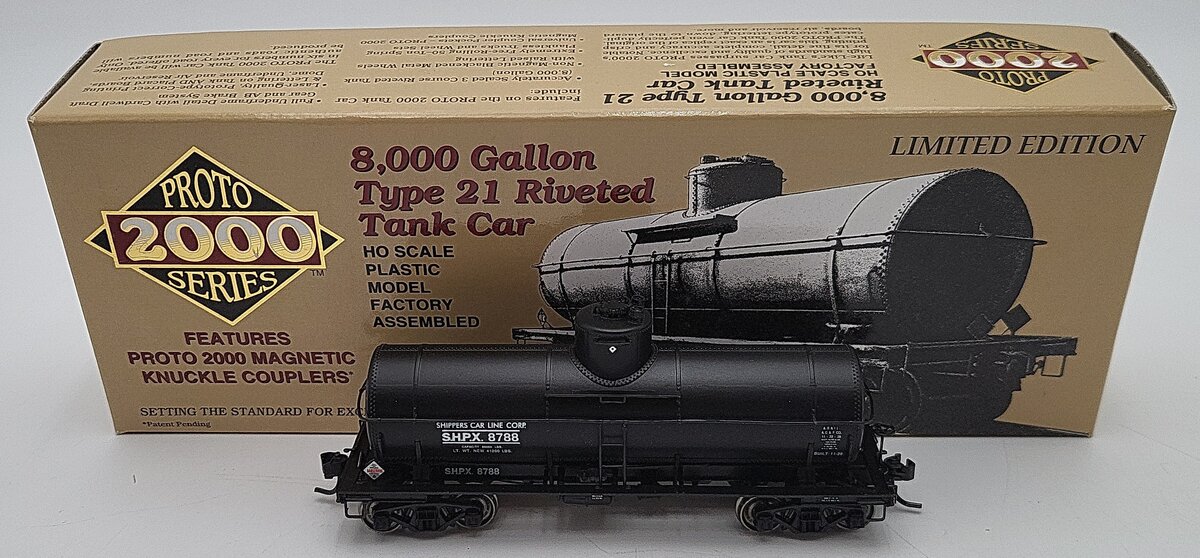 Proto 2000 8788 HO Scale Shippers Car Line Tank Car #8788 LN/Box