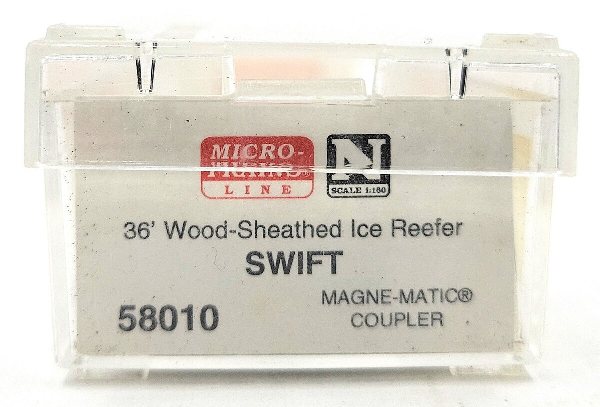 Micro-Trains 05800010 N Swift Refrigerator Line 36' Wood Sheathed Reefer #2813 LN/Box