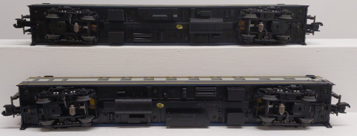 MTH 20-66097 O B&O 70' Streamlined Sleeper/Diner Passenger Car Set (Set of 2) LN/Box