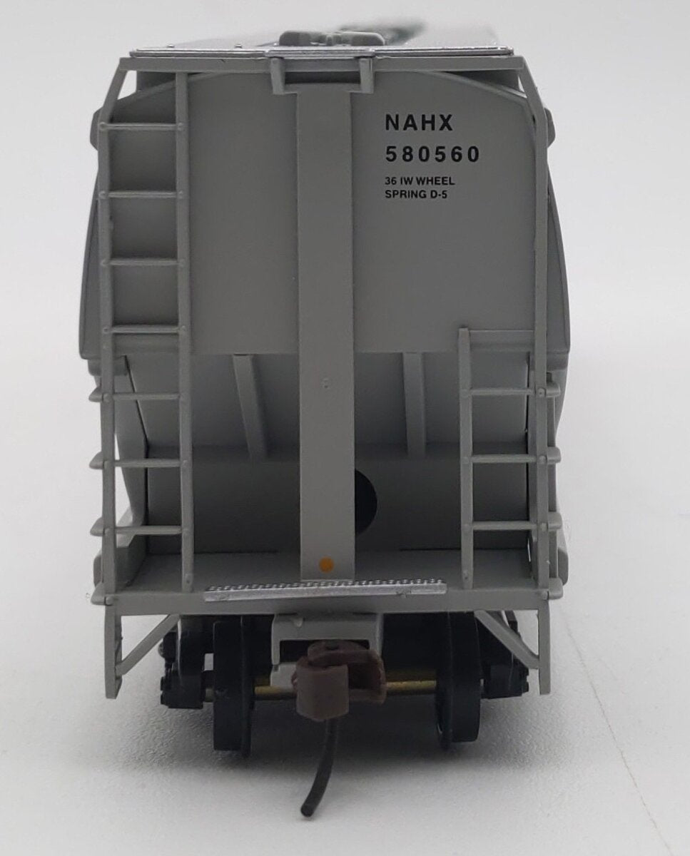 Walthers 932-7158 HO NAHX (GE Railcar) National 6200 Plastic Hopper #580560 EX/Box
