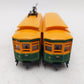 Mehano 9381 HO P.T.C. Trolley Cars/Brill Trolley & Dummy EX/Box