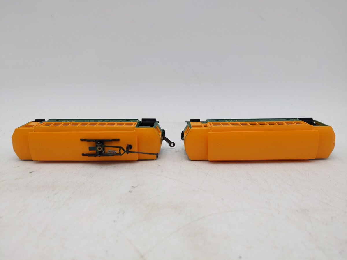 Mehano 9381 HO P.T.C. Trolley Cars/Brill Trolley & Dummy EX/Box