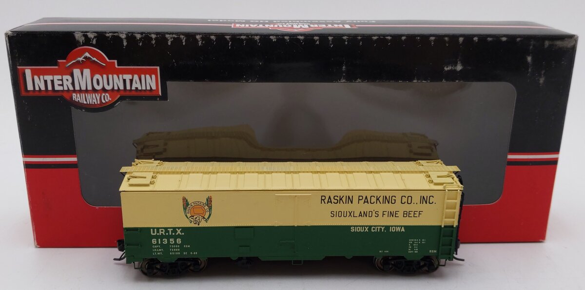 InterMountain 48403-04 HO Scale Raskin ART Refrigerator Car #61356 LN/Box